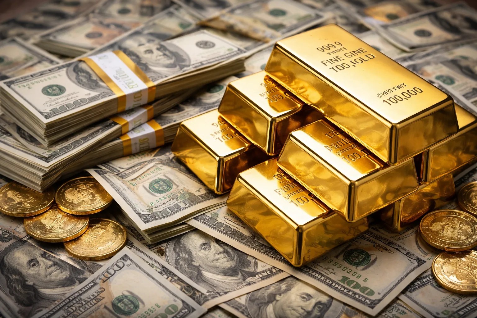 Precio del oro hoy: fuerte caída tras alcanzar máximos históricos