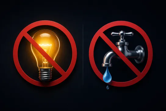 Corte de agua y luz en Lima hasta el viernes 7 de agosto
