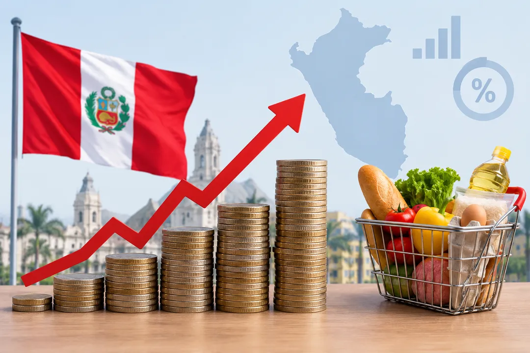 Inflación en el Perú toca su punto más alto desde 2023